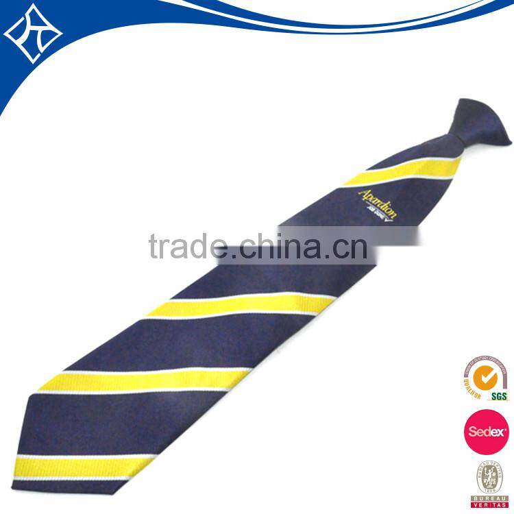 Custom clip-on tie manufacturers,clip tie with customized logo