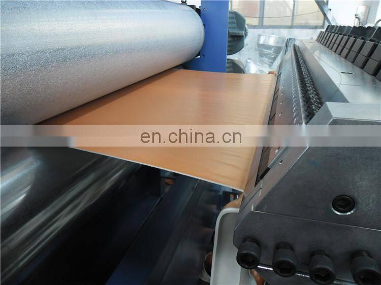 PVC+ASA/PMMA glazed roof tile production machine