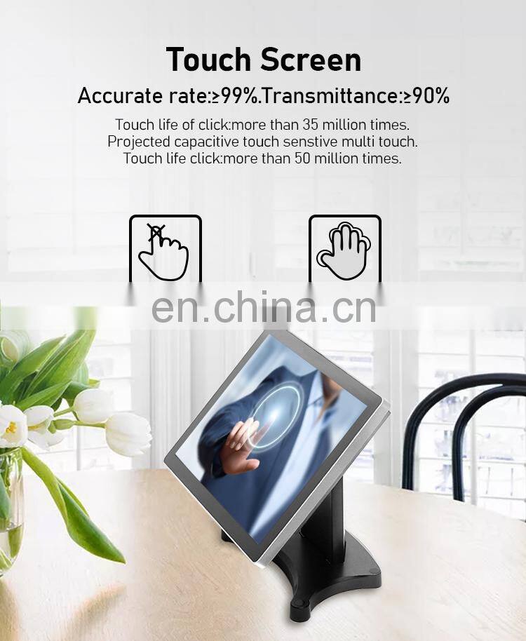 Metal case All in one electronic cash register/pos systems built in WIFI for restaurant