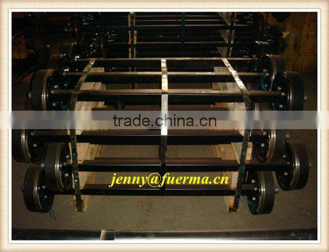 Torsion Trailer Axle Without Brake