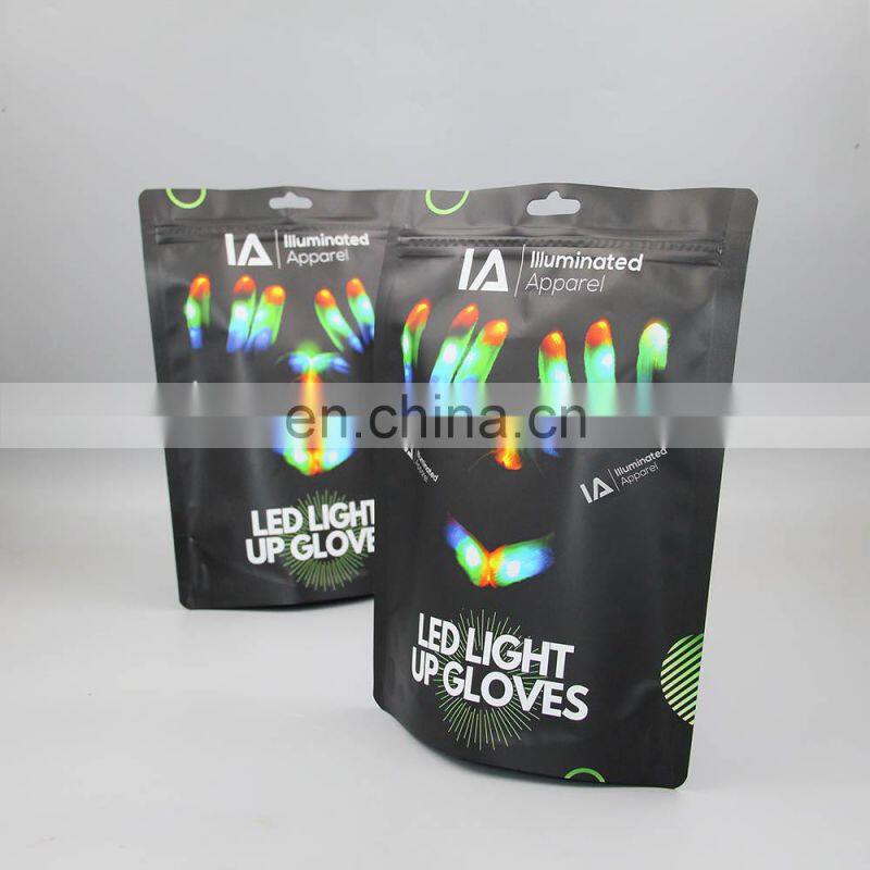 Custom LOGO Clear zip lock plastic underwear zipper swimming clothes packaging bag