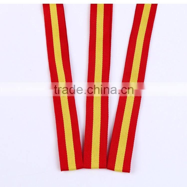 Factory price custom medal neck ribbon