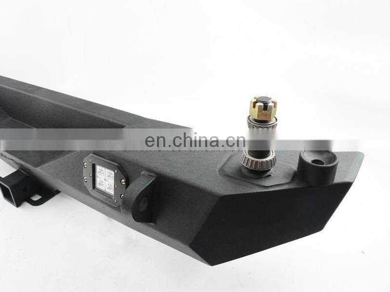 Rear bumper with Tire rack For Jeep Wrangler 2007+ offroad 4x4 accessories