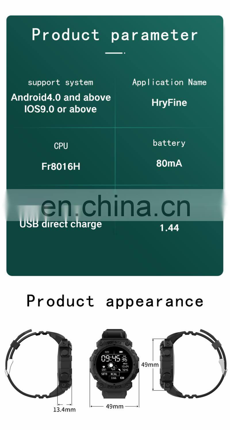 Smart Watch FD68S New Arrival Men Water Resistant Silicone Answer Call ip68 waterproof smart watch blood pressure watch