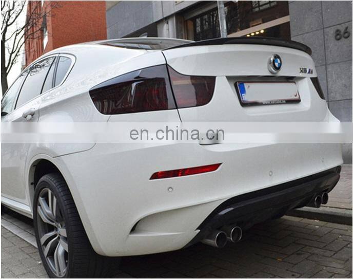Hight Quality Spoiler For BMW X6 E71 Spoiler 08-14 Modified Rear Wing