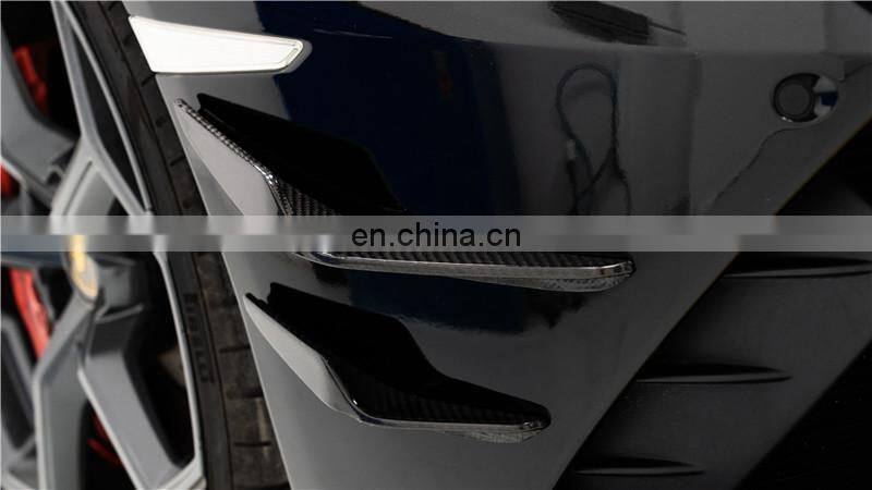 Runde Dry Carbon Fiber Kits For Lamborghini Huracan 580 610 EVO Upgrade Paktechz Body Kit Hood Front Rear Lip Fender Spoiler
