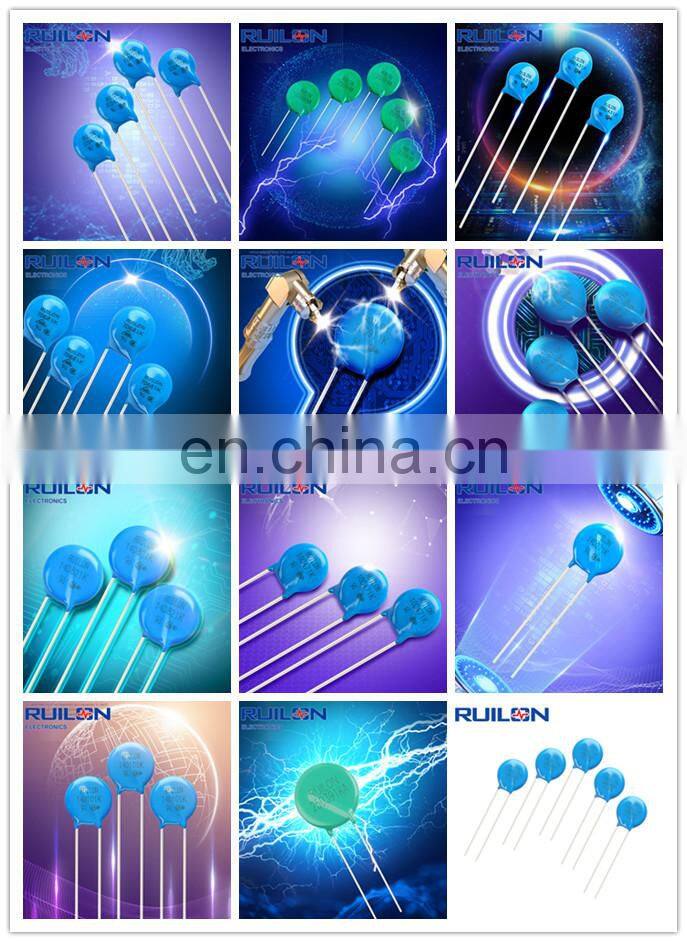 RUILON 25D391KA High Voltage Varistor Zinc Oxide Varistor 25D series Radial Leaded Varistors for Automotive Electronic System