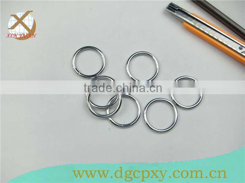 silver O ring belt buckles for bags