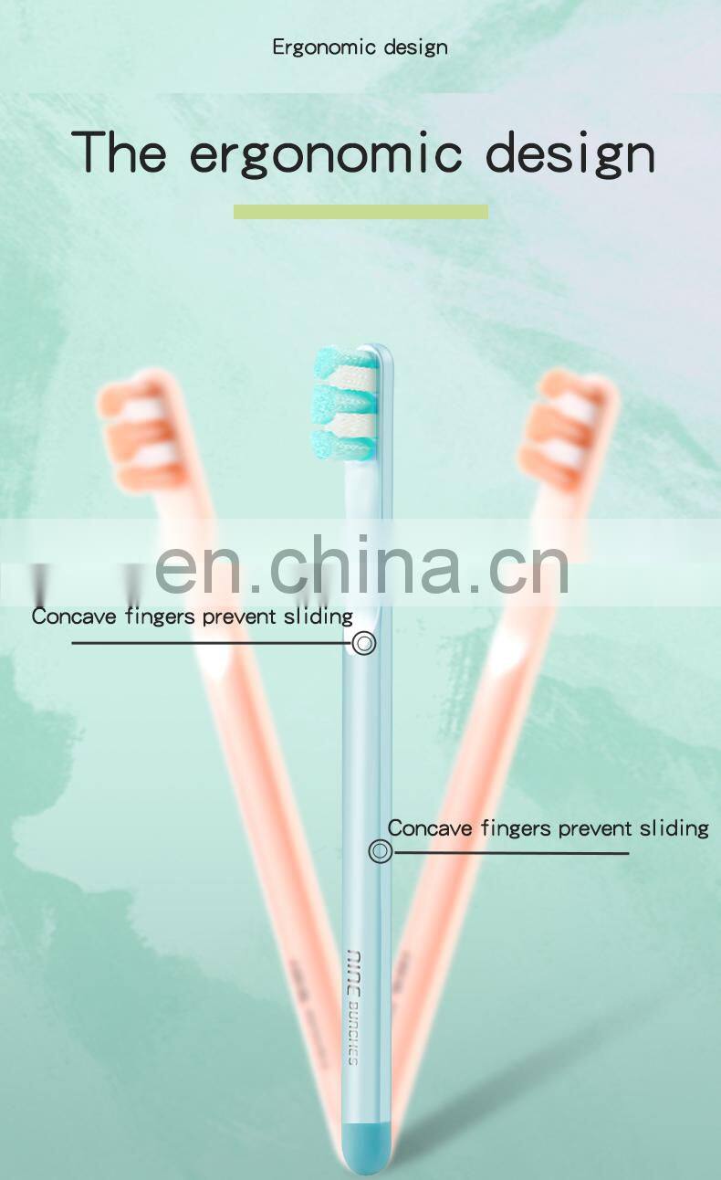ECO Extra Soft Toothbrush Ultra Soft-bristled Teeth brush Micro-nano 20000 Floss Bristle Good Cleaning Effect for Sensitive Teet