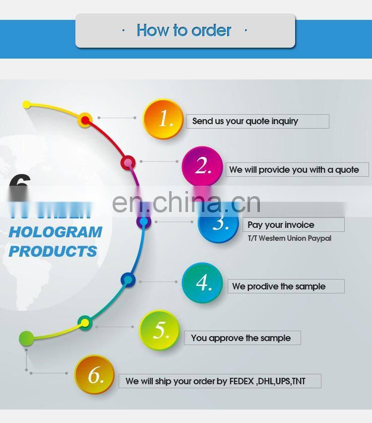 0.12mm Broken glass hologram nickel shim for hard embossing