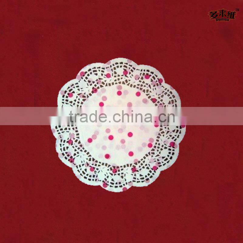 Eco-Friendly White Paper Doily Pattern For Table Using