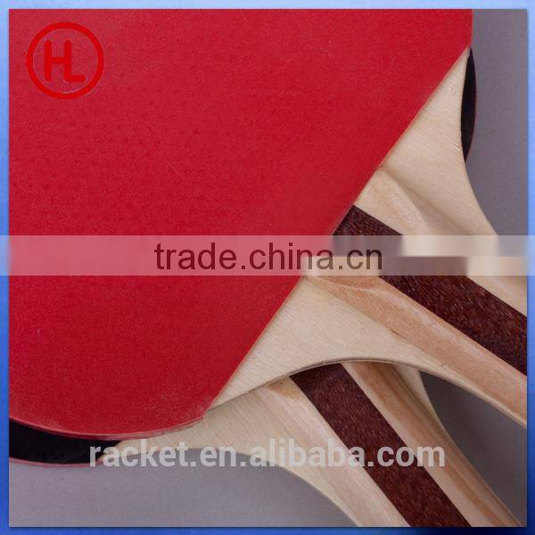 promotional desktop poplar wooden ping pong table tennis racket set with 3 table tennis balls wholesale