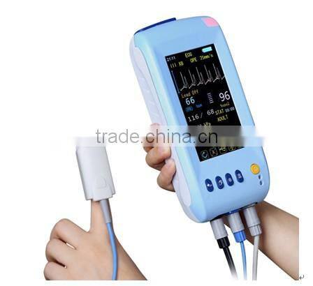 Mini 5 inch Touch Screen Multi-parameter Patient Monitor Medical Electronic Apparatus AJ-3000Palm