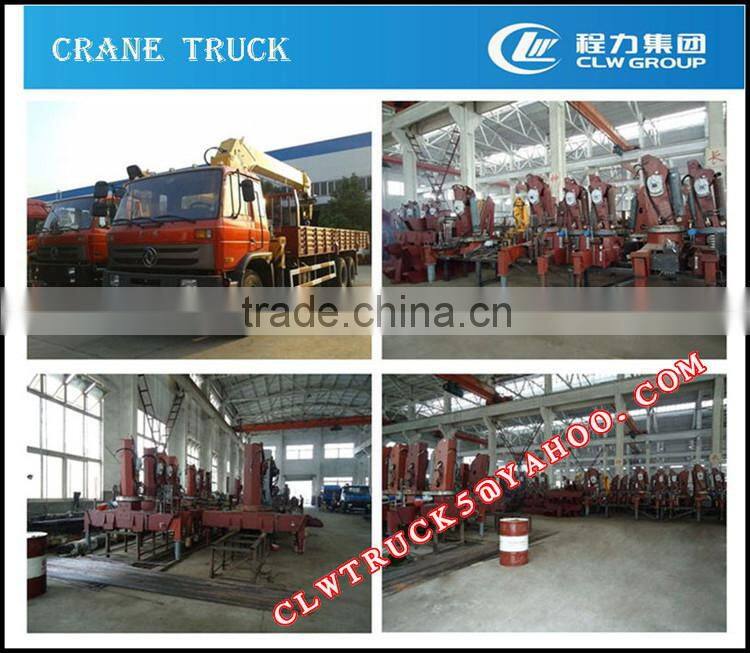 2015 Dongfeng 6x4 Tianlong 10 ton truck crane,crane truck china factory