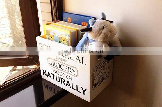 Eco-friendly custom wooden zakka storage box