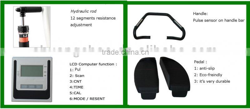 2015 Christmas gift exercise stepper with handlebar