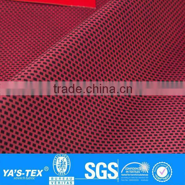 wholesale lycra grid printing waterproof jacket manufacturer fabrics