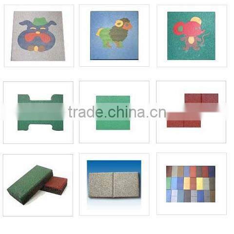 All kinds of rubber flooring
