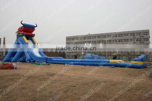 Dragon Slide inflatable water slide high quality large slide popular slide