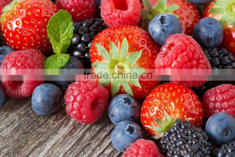 IQF frozen Strawberries diced