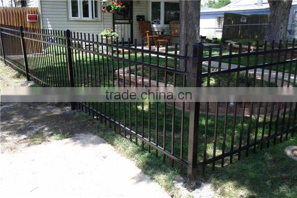 wrought iron fence