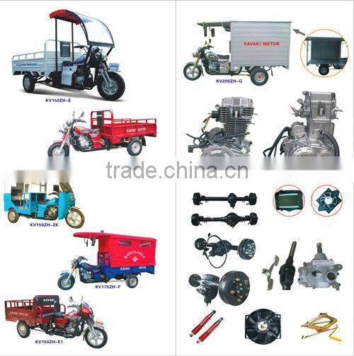 Flexiable three wheel cargo trike/scooter