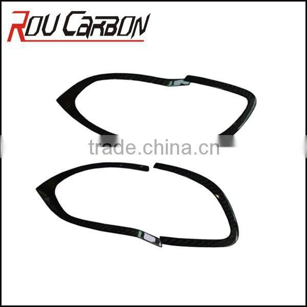 AUTO CAR958 ACCESSORIES CARBON FIBER EYEBROWS FIT FOR MACAN 958 GT BODYKITS