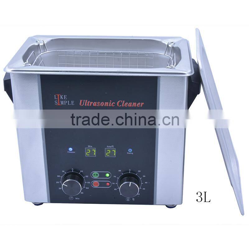 Manual Cleaning Machine Glasses industrial eumax Ultrasonic Cleaner UMD030 with Digital Display