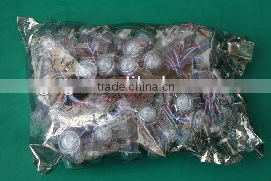 9 SMD5050 digital round led module pixel lights for amusement rides led amusement point lighting