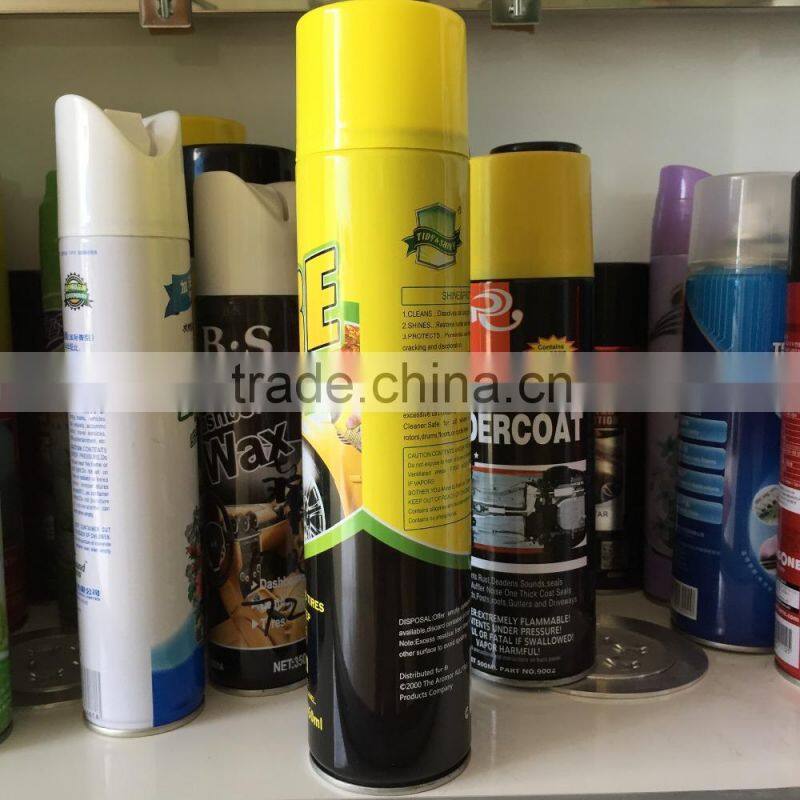 650ml shinny tire foam cleaner
