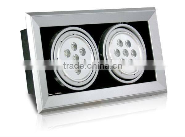 Supply Grille Light housing 6W LED bean pot lamp ceiling light shell