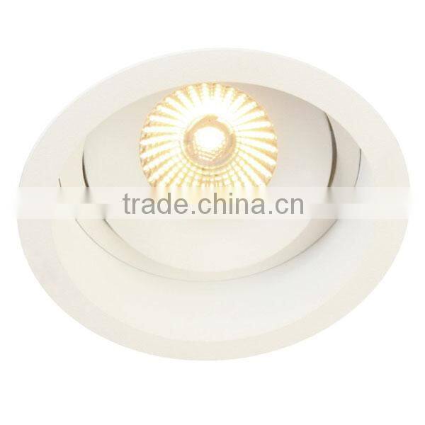 8W IP54 High quality adjustable dimmable anti-glare cob led downlight