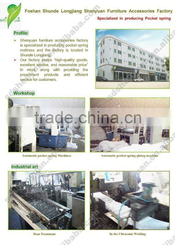 hot sell mattress of pocket coil