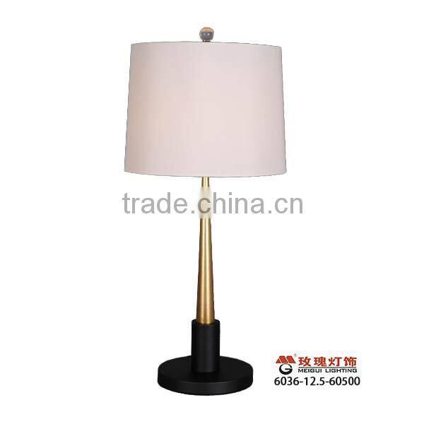antique copper table lamp for hotel