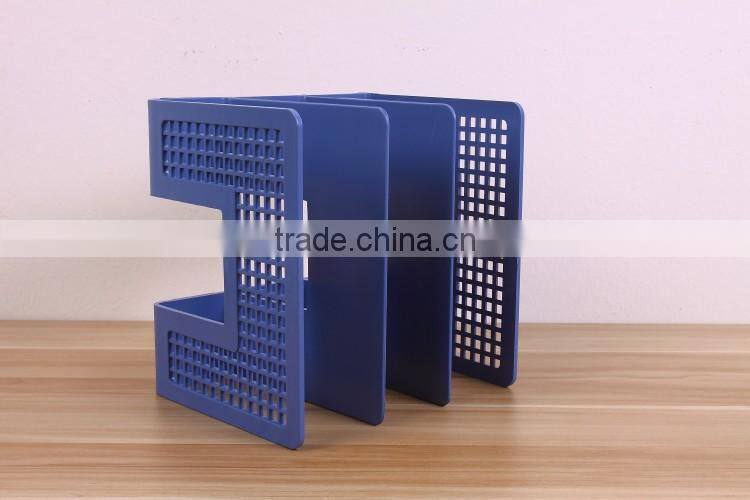 Office desktop cheap adjustable plastic Bookends