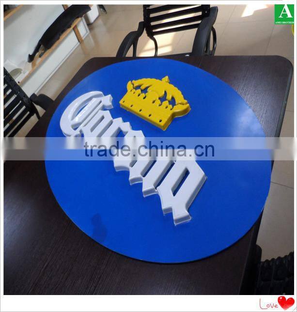 manufacturer thermoformed advertising PS sign board