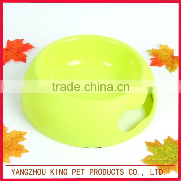 Food grade eco friendly cheap plastic dog eating feeder pet food bowl