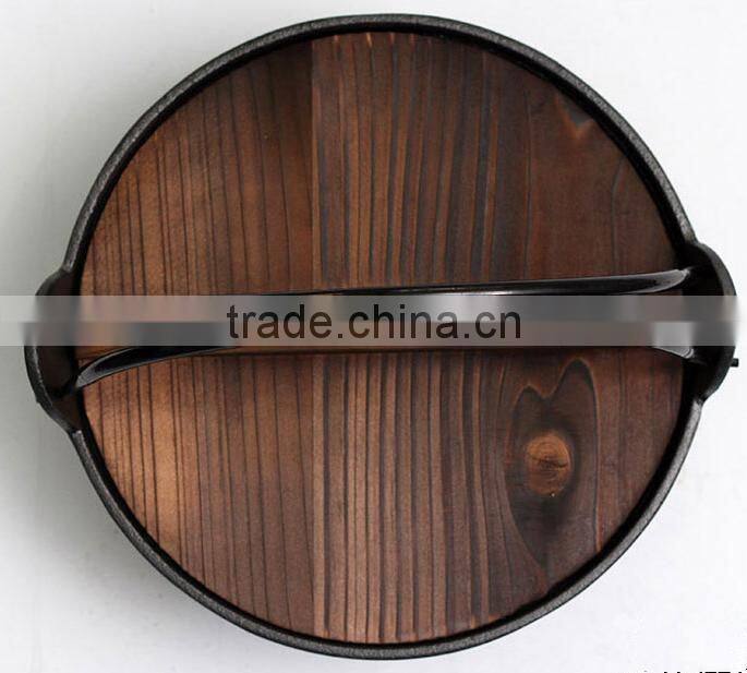 Carbide Fir Wooden Pot Lid