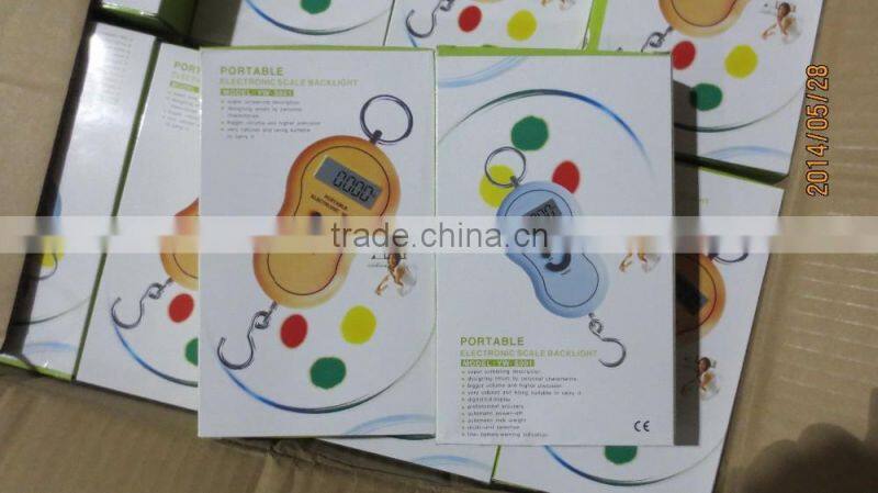 Digital portable travel luggage weighting scale/cheap best mini digital pocket scale