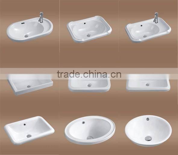 Wash basin fittings & ceramic big wash basin