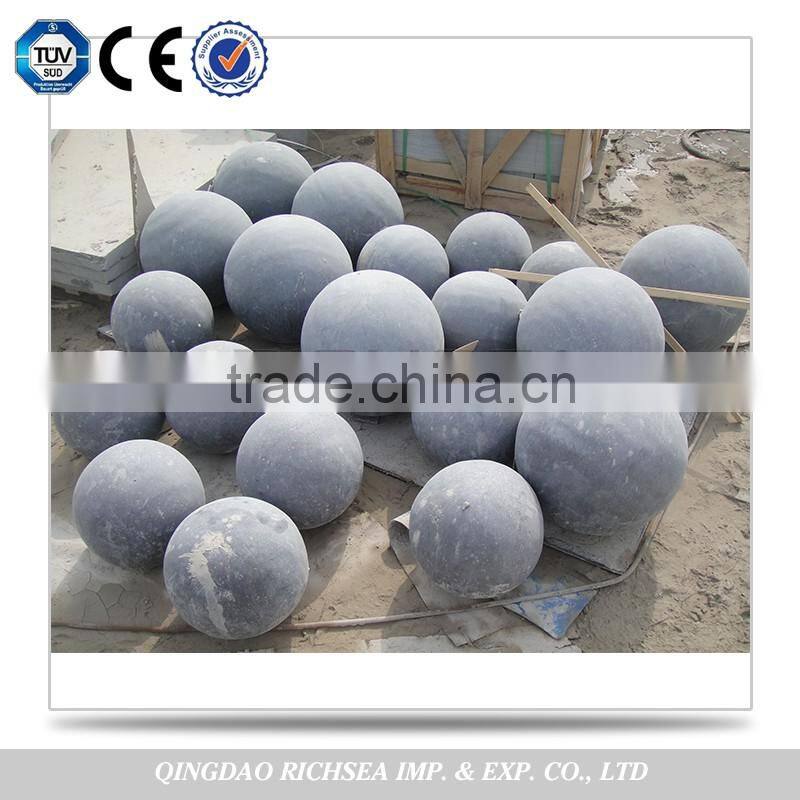 China Paving Stone Pattern Flamed Blue Limestone Stone