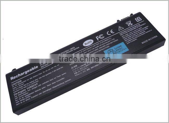 Brand New laptop battery for Toshiba PA3420U-1BAS PA3420U-1BRS PA3450U-1BRS/14.4v 2600mah