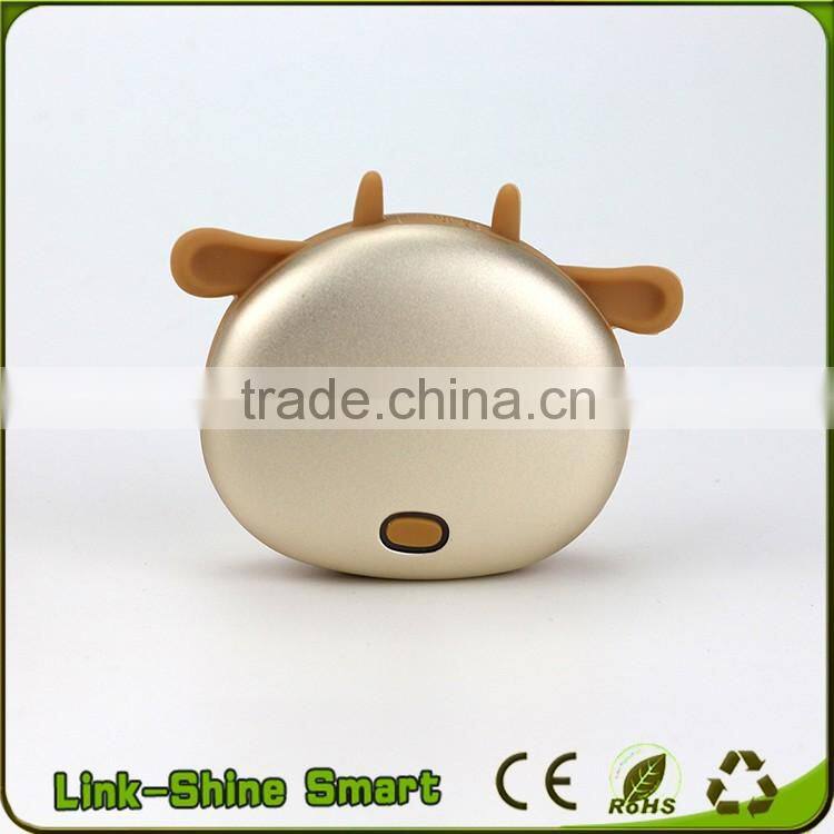 Promotional gift wholesale cartoon cheap power banks 4500mah with small body