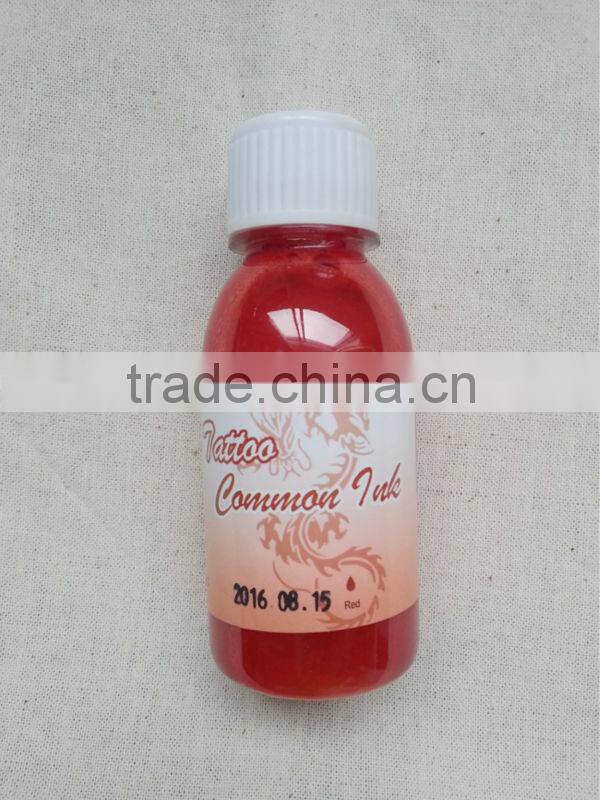 Red Color Temporary Tattoo Airbrush Paint Body Ink