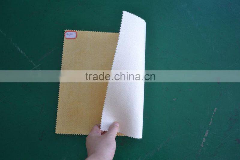 Needle punched nonwoven acrylic cloth