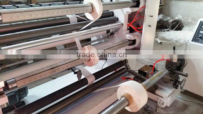 Plastic Film Slitting and Rewinding Machine