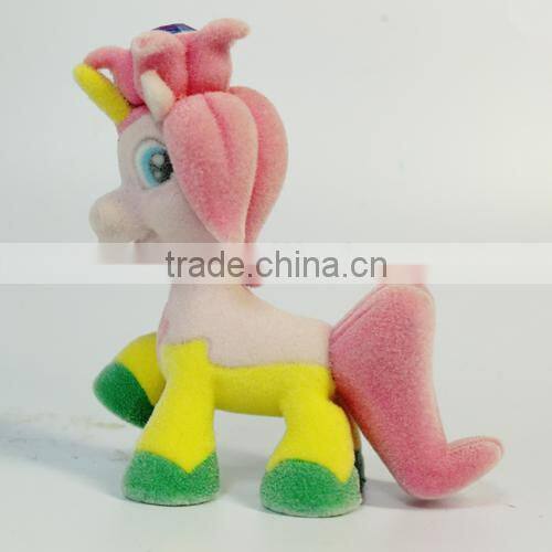 Small Flocking Little Pony with Crown.Colorful Little Pony for Children.