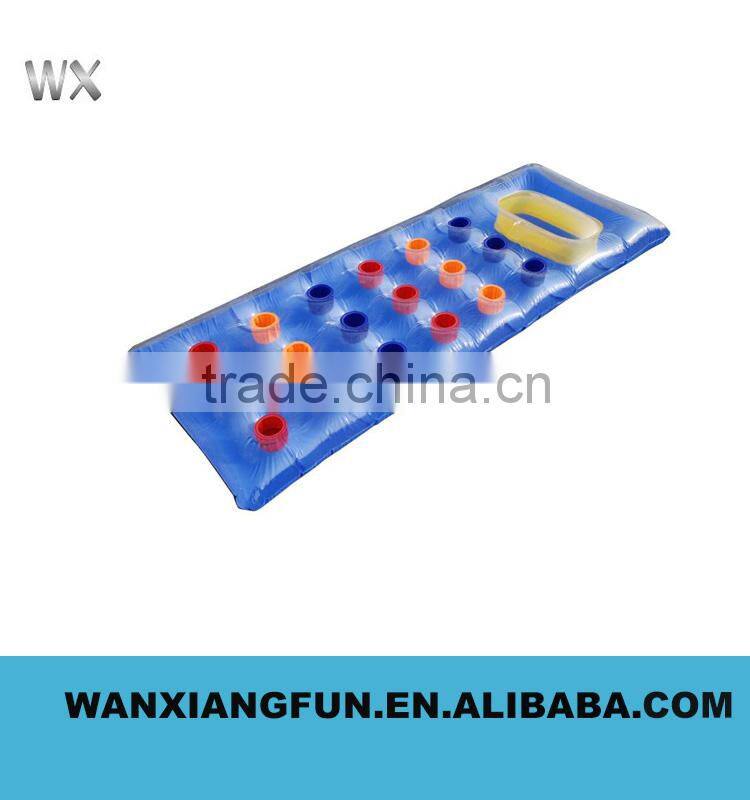 PVC inflatable lounge, flocked lounge sofa chair for sale