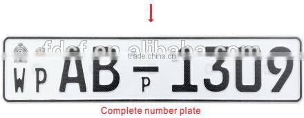 Hot Stamping Machine for number plate / license plate