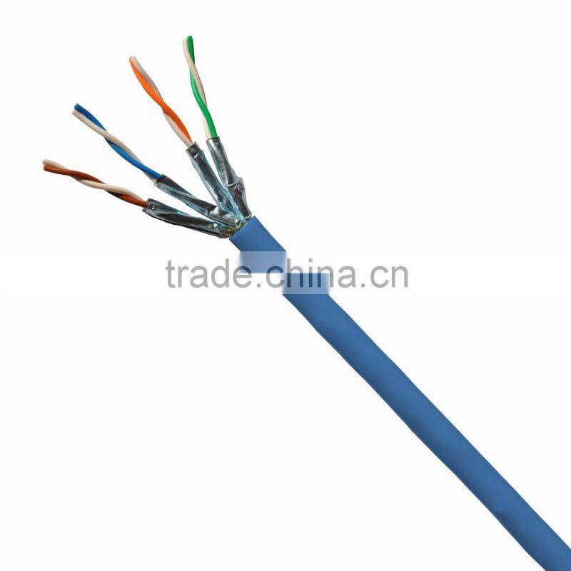CE/ISO/ROHS approved 10G LSZH SFTP shielded ofc cable CAT7